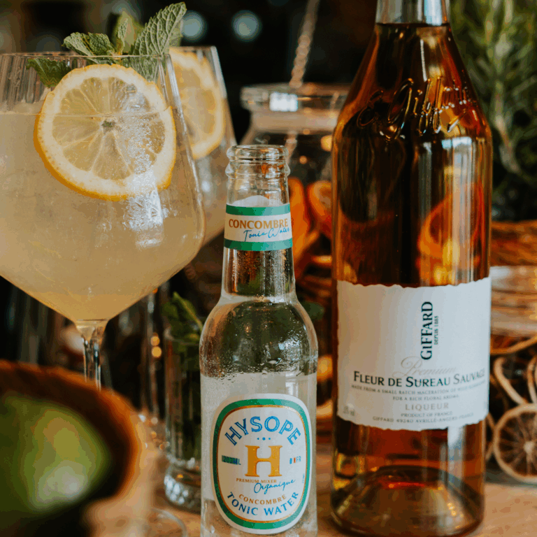 Recette d'un spritz français signé Hysope et Giffard