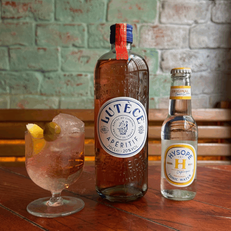 Lutèce Tonic, un cocktail frais et simple pour l'apéro signé Hysope